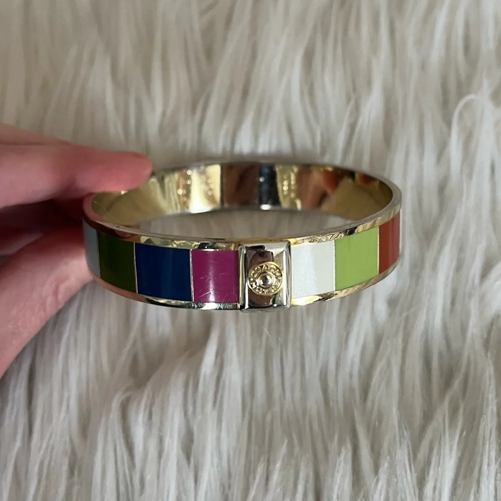 Coach Gold Bracelet Elegant Jewelry - Picture 6 of 9